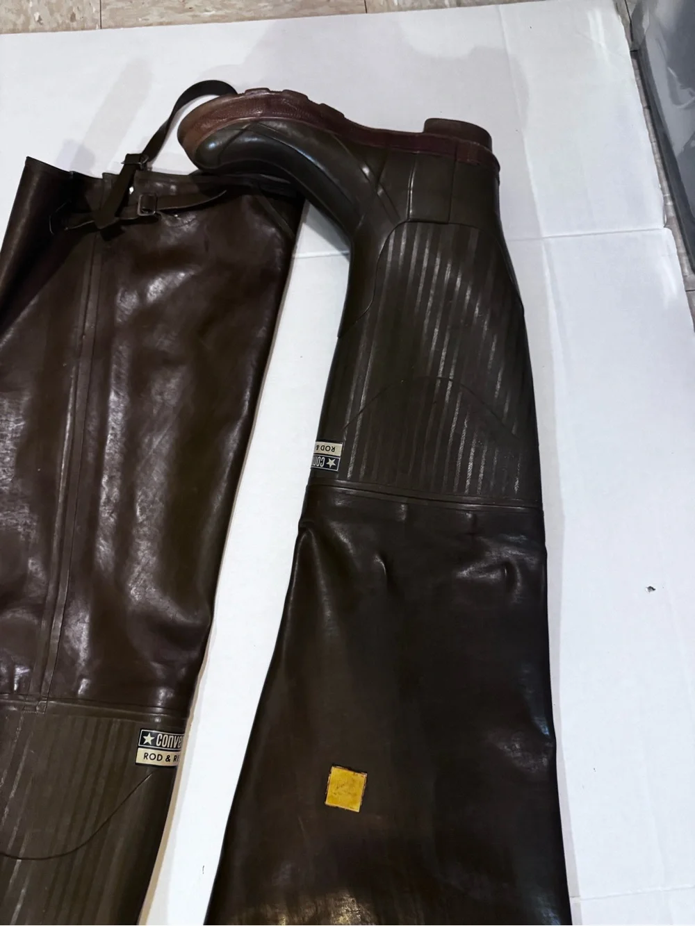 Vintage Converse Rod and Reel Sz 11 Waders